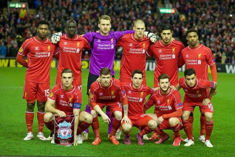 Những đội hình của Liverpool qua các thời kì